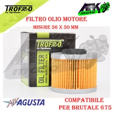 Filtro olio motore per Moto MV