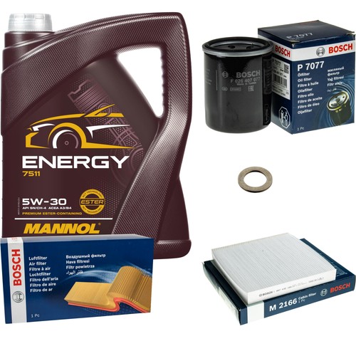 Kit ispezione bosch mannol - kit, 5l
