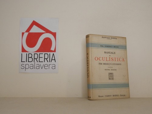 Manuale oculistica per - manuale, di