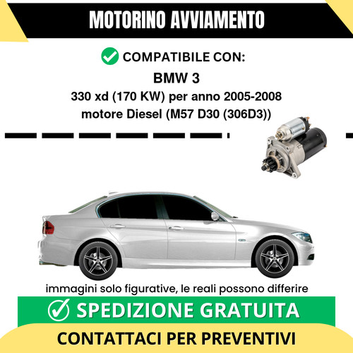 Motorino avviamento bmw - motorino,