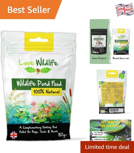 Natural 80g frog newt food - frog, &