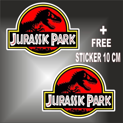 Adesivo jurassic park - adesivo,