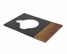 Giradischi Restaurato Thorens TD 125 MKII Nero E Noce Chiaro