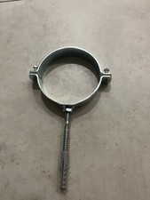 COLLARE PESANTE ZINCATO PER TUBI IN POLIETILENE E PVC D. 110 mm CON TASSELLO