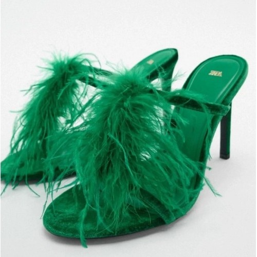 Zara sandali tacco alto - sandali,