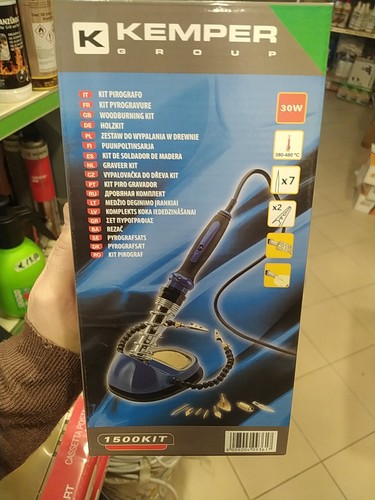 Set kit pirografo - kit,