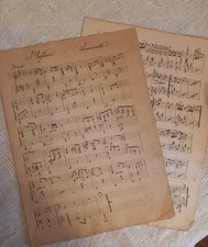 ​Lotto di Antichi  Spartiti Manoscritti  Autori Vari .