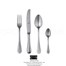 Mepra S.p.A. -  Epoque Pewter - Set posate 4 pezzi x 1 persona- Rivenditore