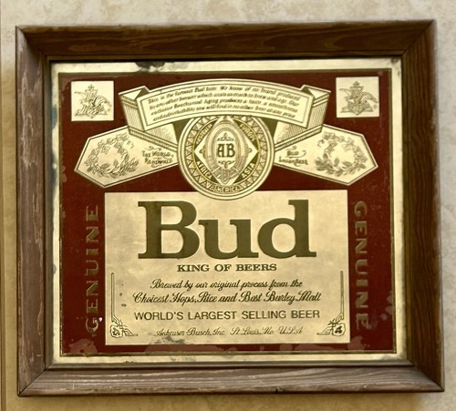 Antica insegna birra bud - antica,