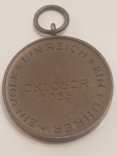 medaglia I ottobre 38 tedesca