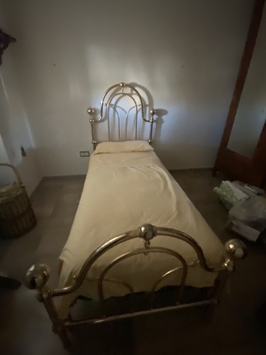 Letto singolo ferro battuto - letto,