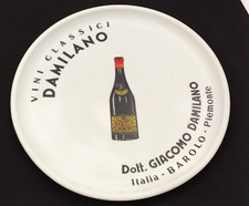 DAMILANO VINI CLASSICI VASSOIO PUBBLICITARIO ANNI '70/80
