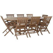 SET TAVOLO ALLUNGABILE LEGNO