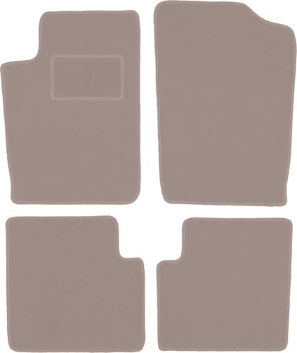 Tappetini velluto beige - tappetini,