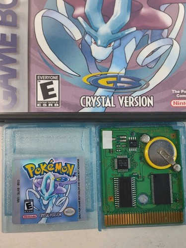 Autentico pokemon crystal gbc - pokemon,