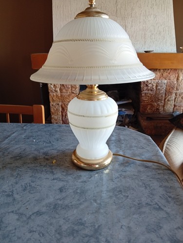 Lampada tavolo vetro - da,