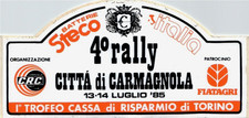 ADESIVO VINTAGE - 4° RALLY