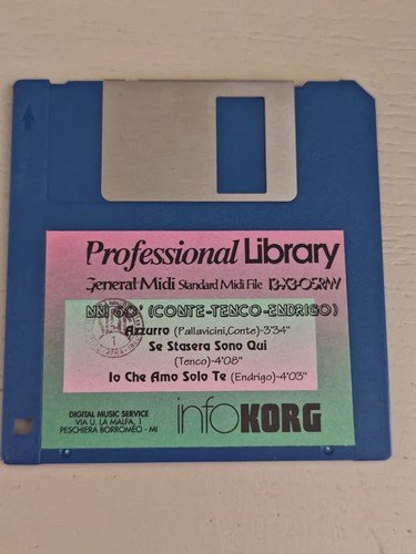 Korg dischetto floppy - korg,