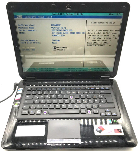 Notebook laptop sony - notebook/laptop, vaio