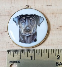 Ciondolo CAMMEO CANE 1-1/2"