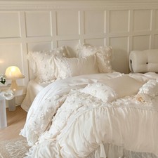 Set lenzuola jacquard ricamo