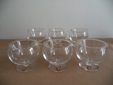 Orrefors Sweden 6 coppe da