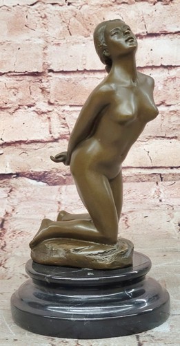 Scultura bronzo marmo - e,