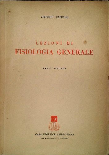 Lezioni fisiologia generale - di,