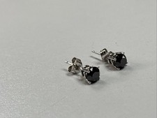 Orecchini tondi oro bianco 14