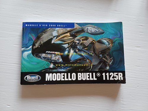 Buell 1125 2008 manuale - 2008,