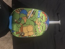 Monopattino valigia 18" con licenza Fast Forward per bambini - auto leggera: TMNT