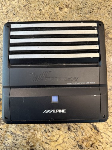Alpine amplifier mrp m450 - amplifier, mrp-m450