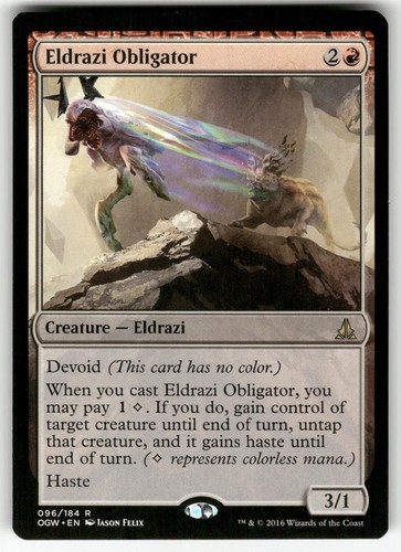 Eldrazi obligator rare oath - 96,