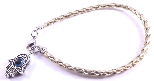 Hamsa oro bracciale malocchio - oro,