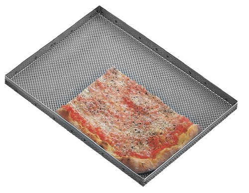 Teglia lamiera forata per - in,
