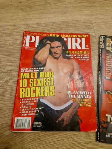 Magazine playgirl peter - playgirl, steele