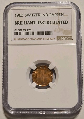 1983 svizzera rappen brillante - 1983,