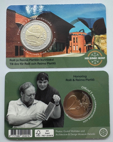 Euro commemorativo finlandia - commemorativo,