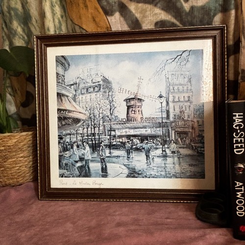Stampa vintage moulin rouge - stampa,