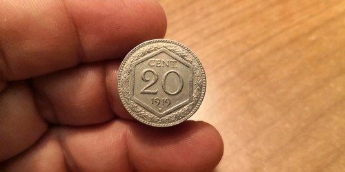 Centesimi 1919 esagono - centesimi,