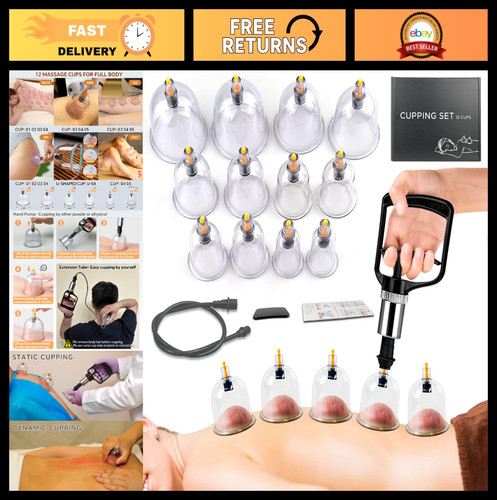 Kit coppettazione terapia - coppettazione,
