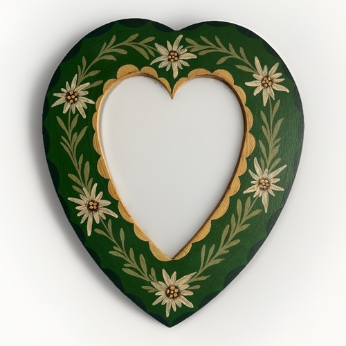 Cornice forma cuore in - a,