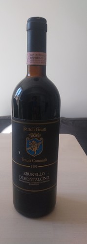 Bottiglia vino rosso brunello - rosso,