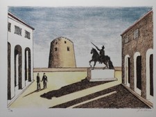 Firmato giorgio chirico - de,
