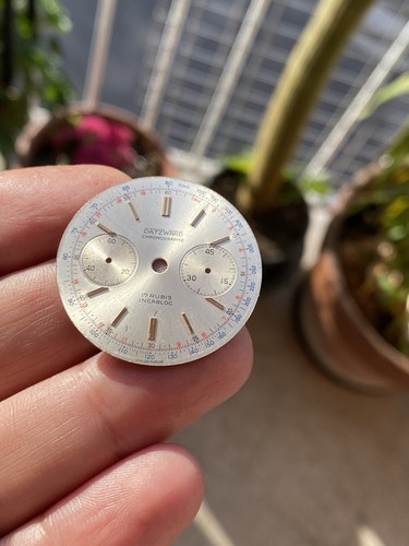 Landeron 248 dial vintage - dial,