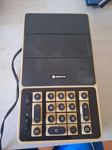 Calcolatrice sanyo icc 800 - sanyo,