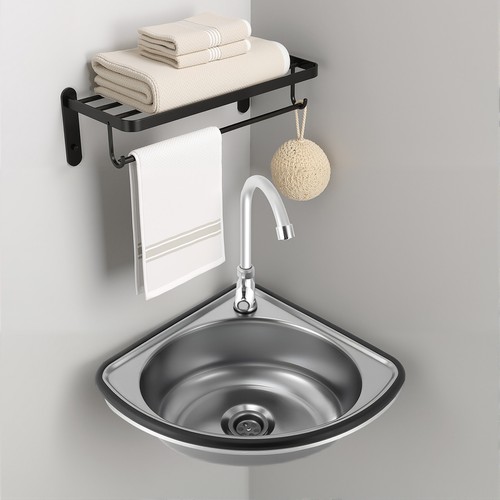 Lavabo singolo triangolare - lavabo,