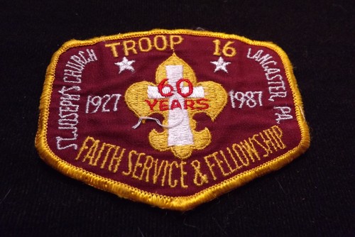 Patch troop lancaster - patch, 16