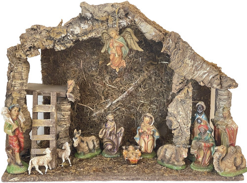 Presepe italiano vintage - , in