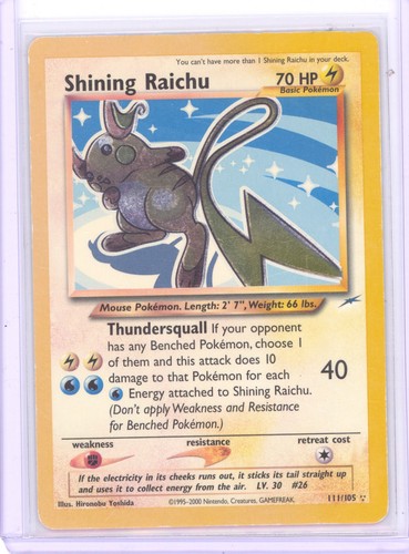 Shining raichu neo - shining,